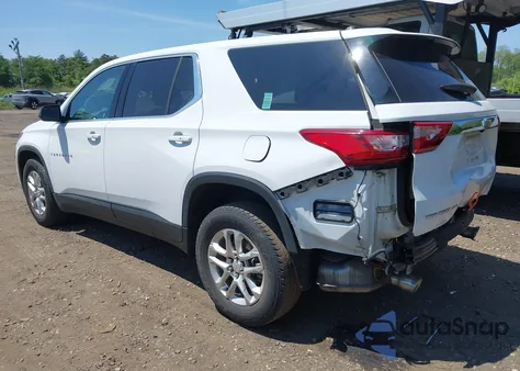 2018 Chevrolet Traverse Ls z USA, uszkodzony, nr VIN 1GNEVFKW9JJ284484